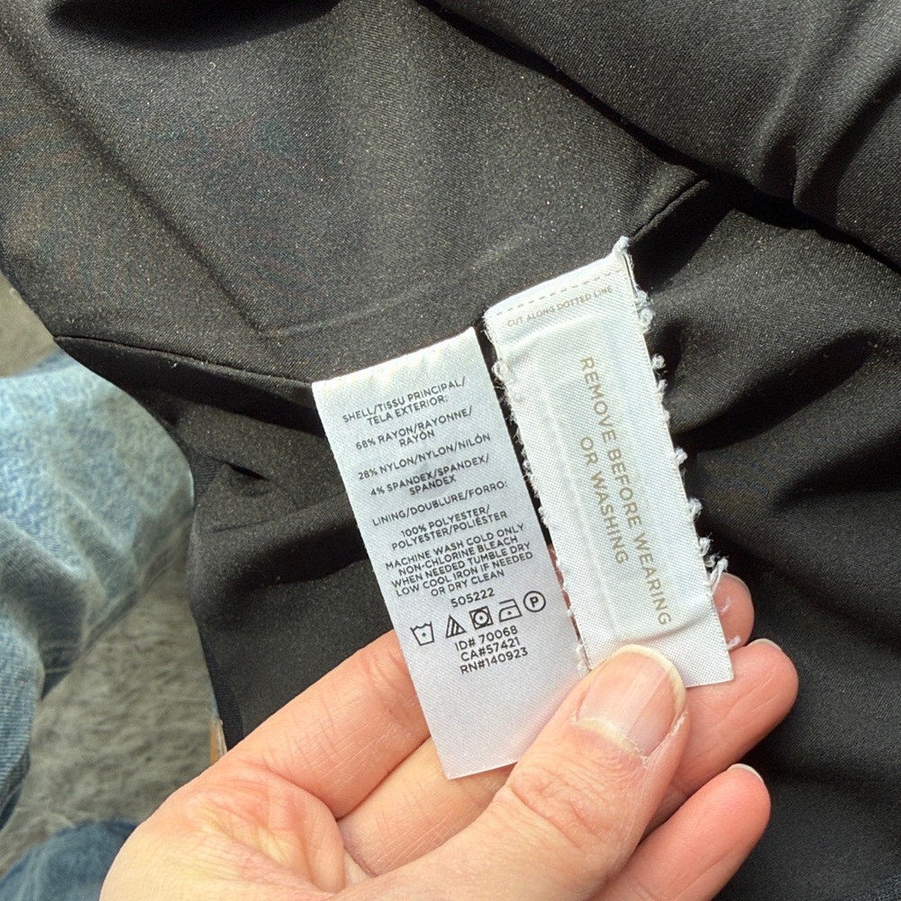 Loft Black Structured Tailored Blazer - image 4